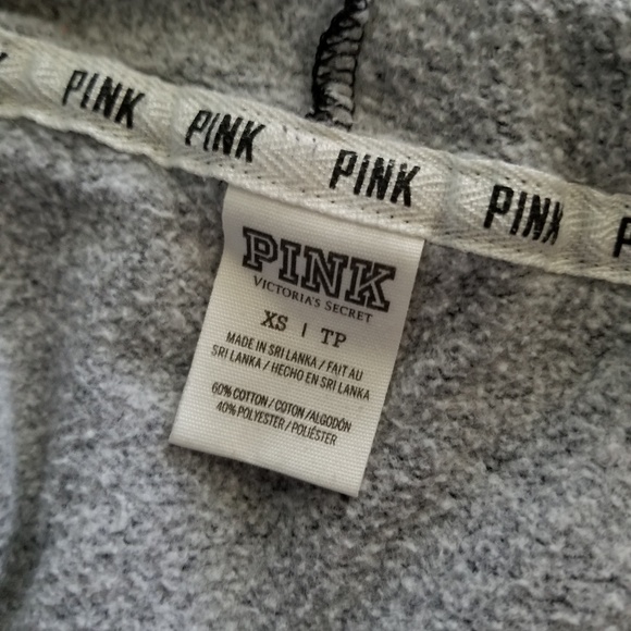 Pink Victoria's Secret Sporty Hoodie Sweatshirt XS - Picture 4 of 4